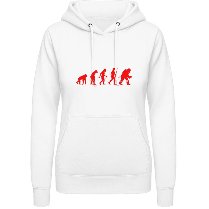 Firefighter Evolution Vrouwen Hoodie contain pic