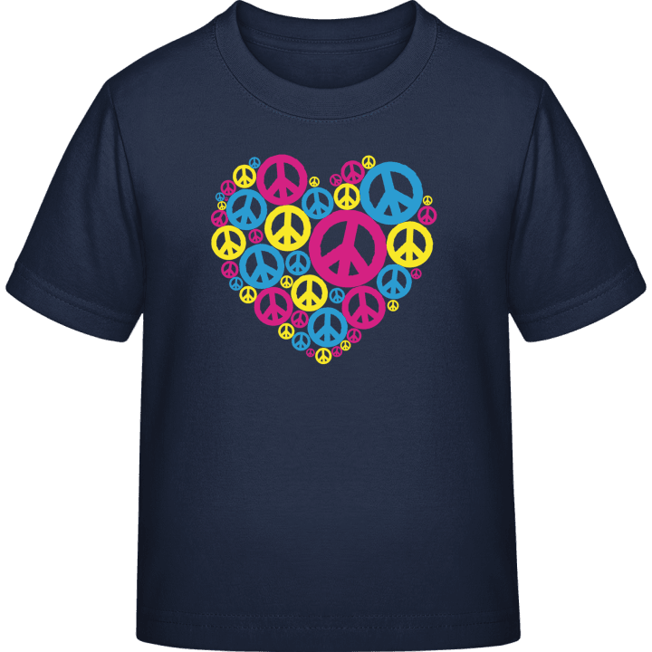 Love Peace T-shirt för barn contain pic
