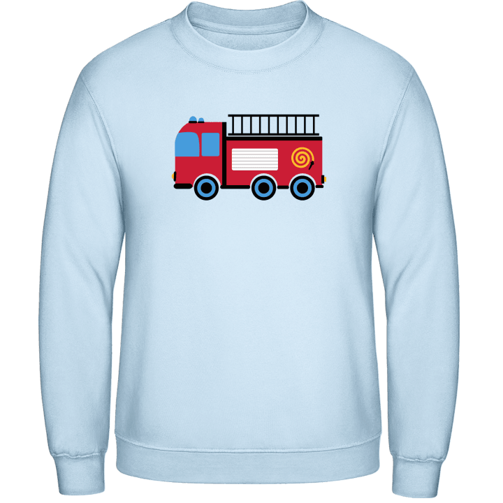 Fire Department Comic Truck Sweatshirt 0 image