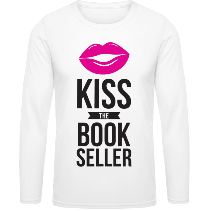 Kiss The Book Seller T-shirt à manches longues contain pic