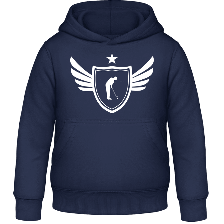 Golfing Winged Kids Hoodie contain pic