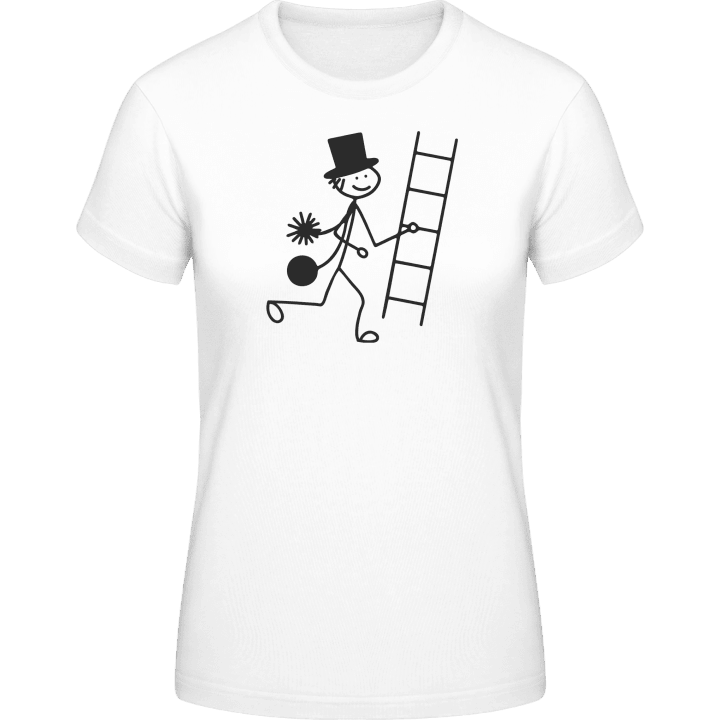 Chimney Sweeper Comic Vrouwen T-shirt 0 image