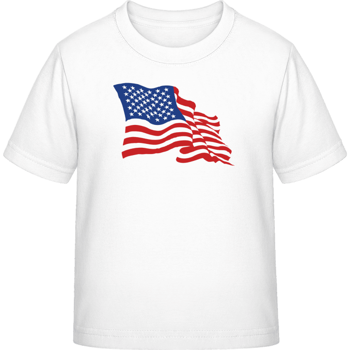 Stars And Stripes USA Flag T-shirt för barn contain pic