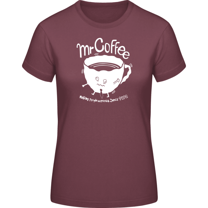 Mr Coffee T-skjorte for kvinner contain pic