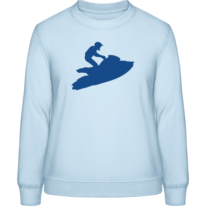 Jet Ski Rider Frauen Sweatshirt contain pic