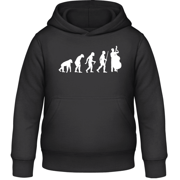 Double Bass Contrabass Evolution Kids Hoodie contain pic