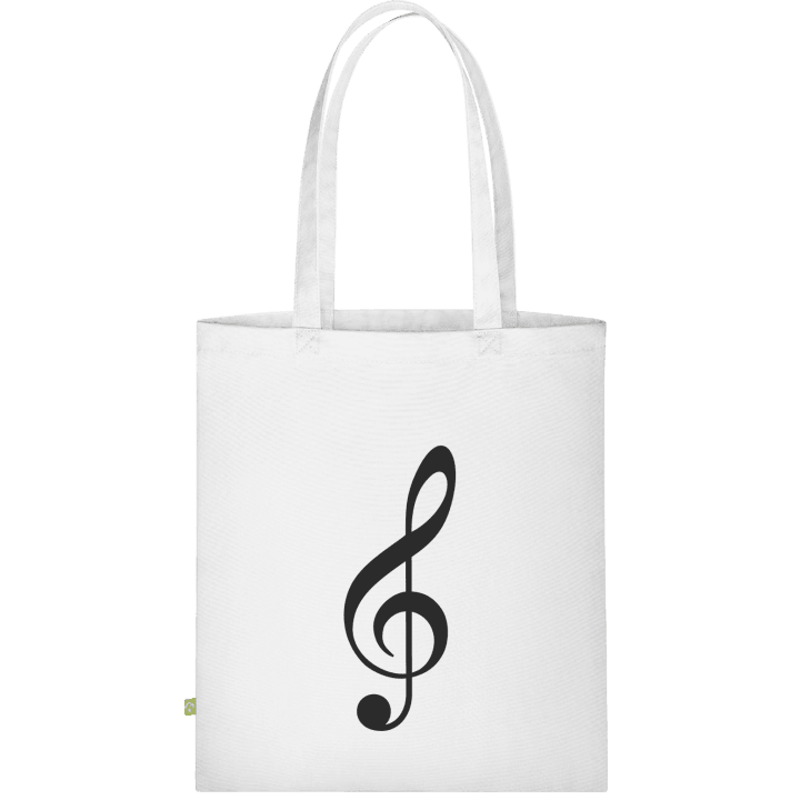 Music Note Väska av tyg contain pic