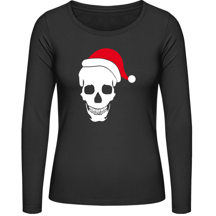 Santa Skull Vrouwen Lange Mouw Shirt 0 image