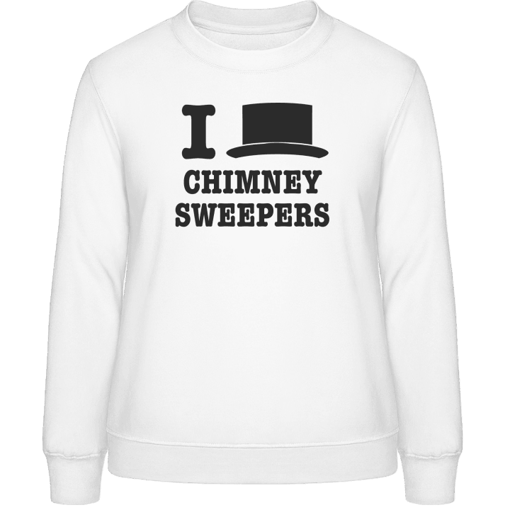 I Love Chimney Sweepers Frauen Sweatshirt contain pic