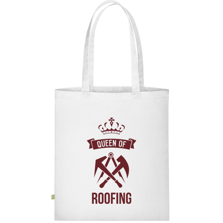 Queen Of Roofing Stofftasche contain pic