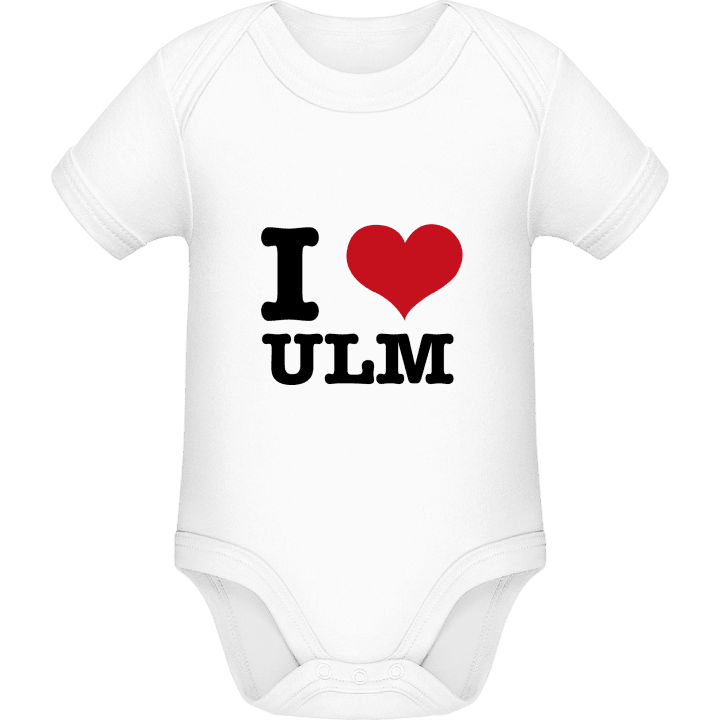 I Love Ulm Baby Romper contain pic