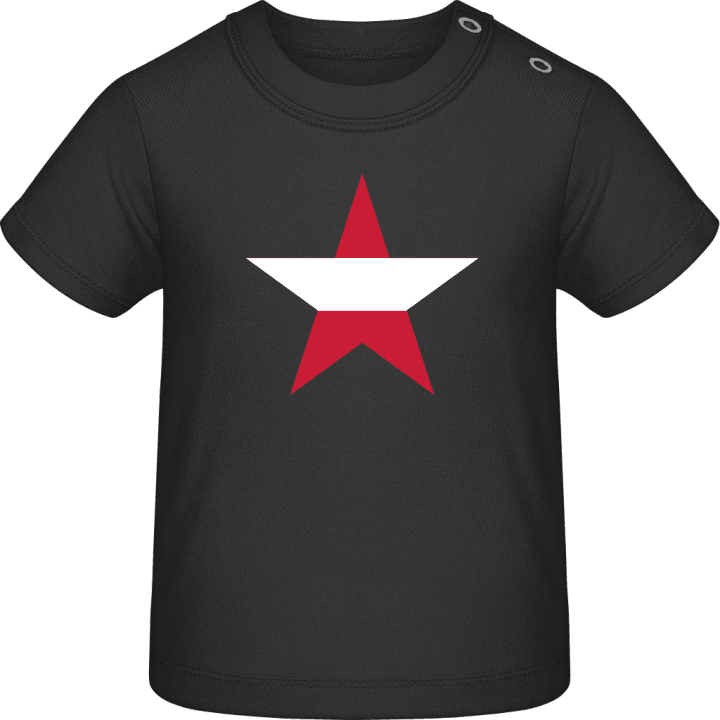 Austrian Star Baby T-skjorte contain pic