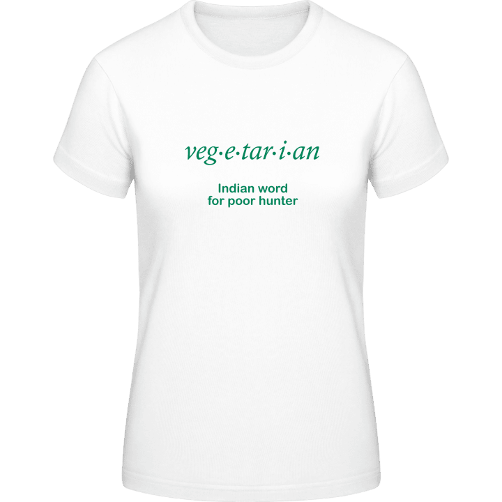 Vegetarier Frauen T-Shirt 0 image