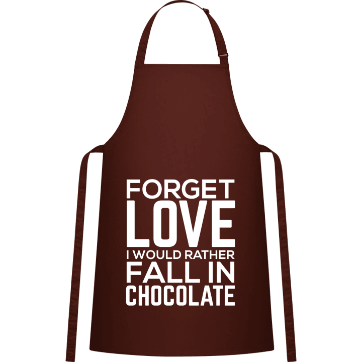 Forget Love I Would Rather Fall In Chocolate Forklæde til madlavning 0 image
