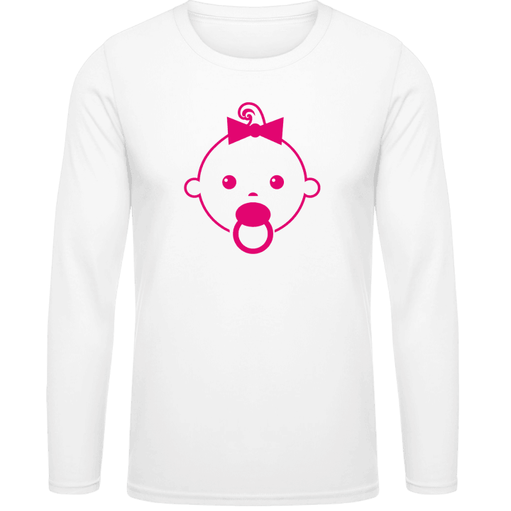 Baby Girl Face T-shirt à manches longues 0 image