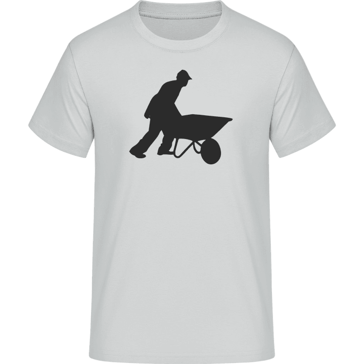 Worker and Pushcart T-skjorte 0 image