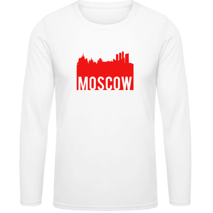 Moscow Skyline T-shirt à manches longues contain pic