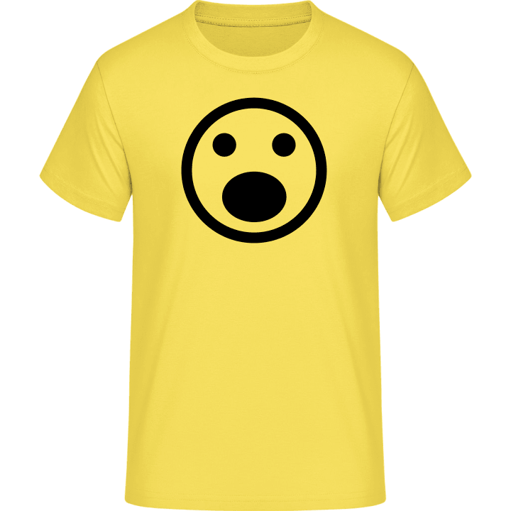 Horrified Smiley T-skjorte contain pic
