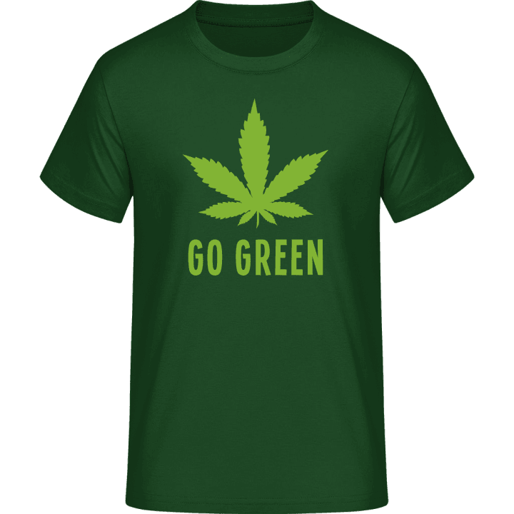 Go Green Marijuana T-skjorte 0 image
