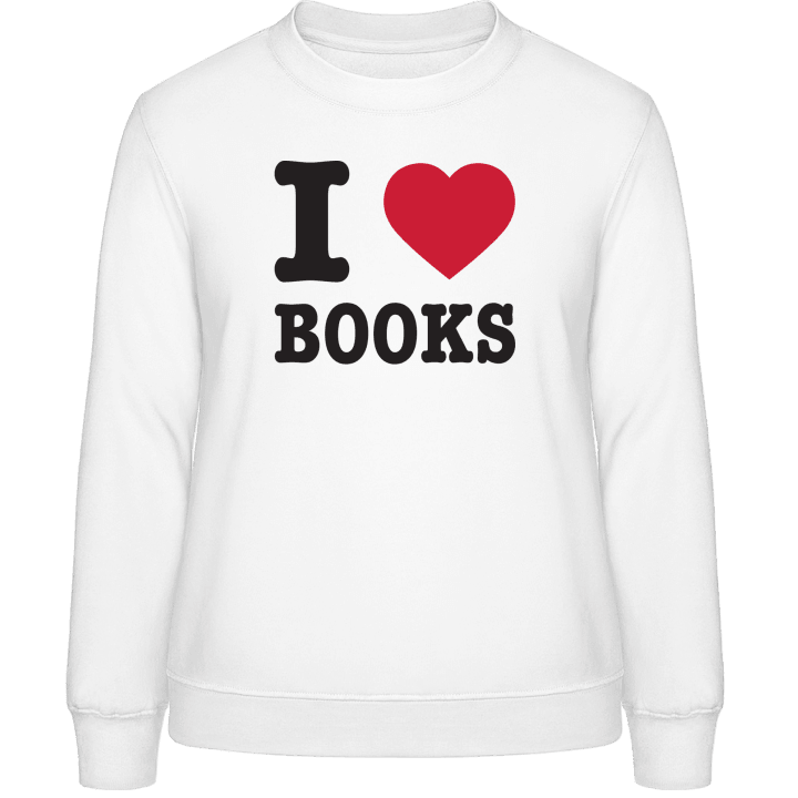 I Love Books Women Sweatshirt 0 image