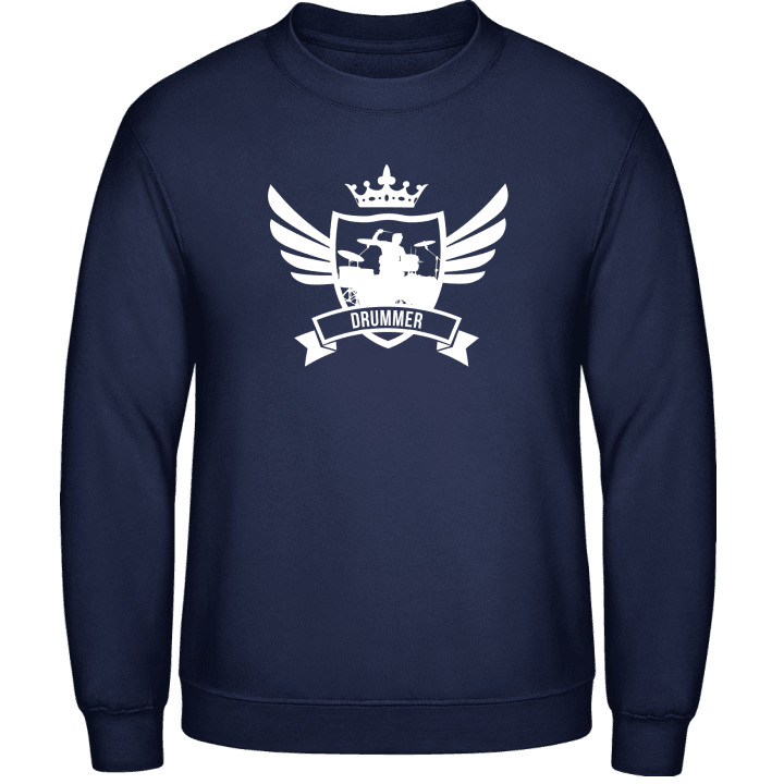 Drummer Winged Sudadera contain pic