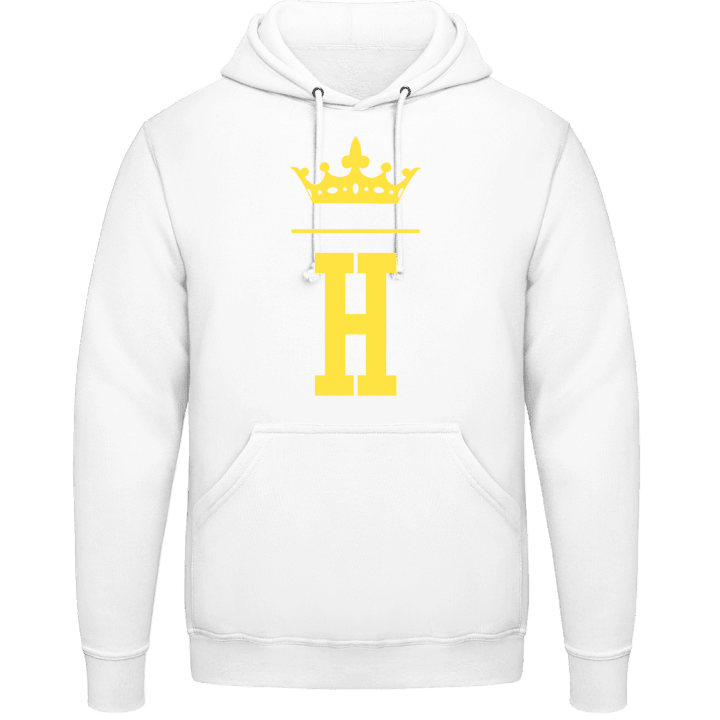H Initial Name Crown Felpa con cappuccio 0 image