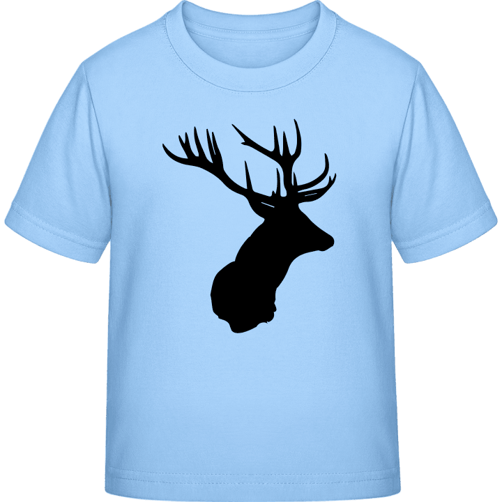 Majestic Deer Head Kids T-shirt contain pic