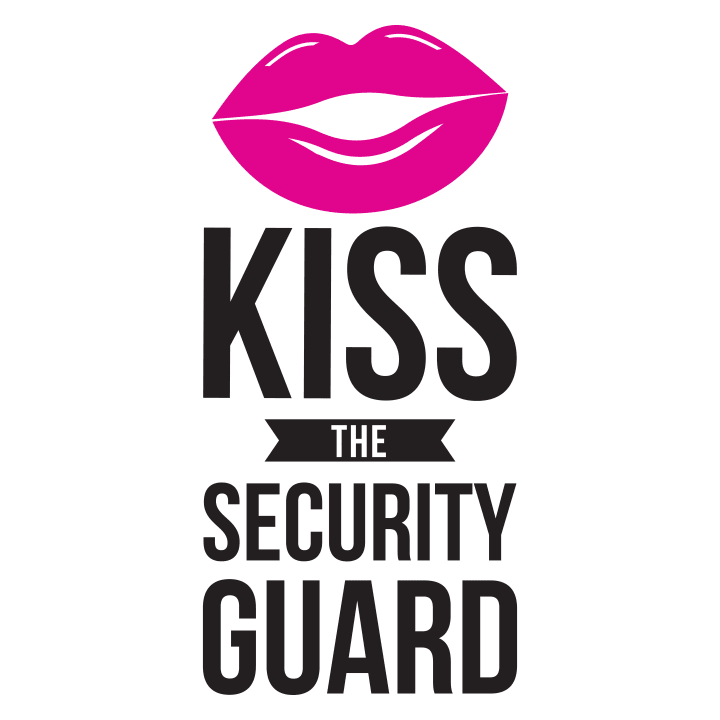 Kiss The Security Guard Sweatshirt för kvinnor 0 image