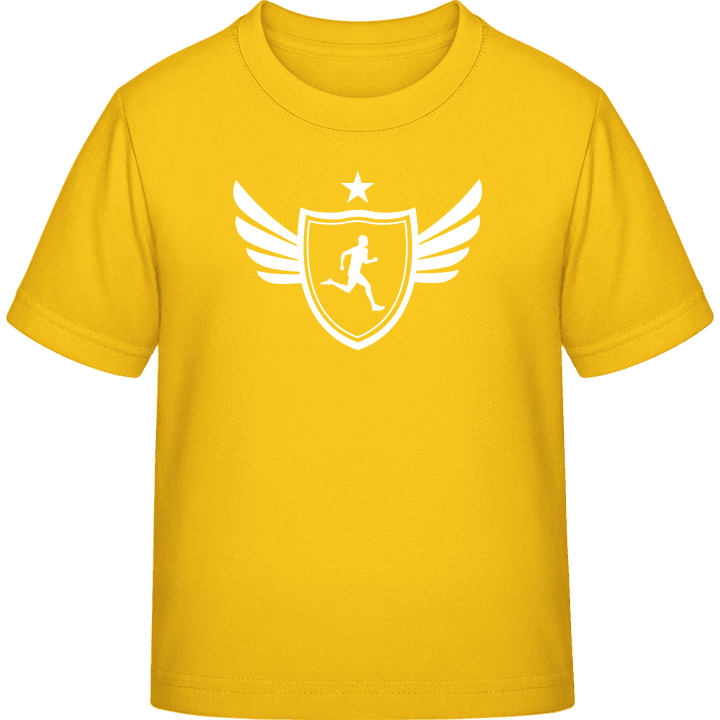 Jogger Runner Athletics T-skjorte for barn contain pic