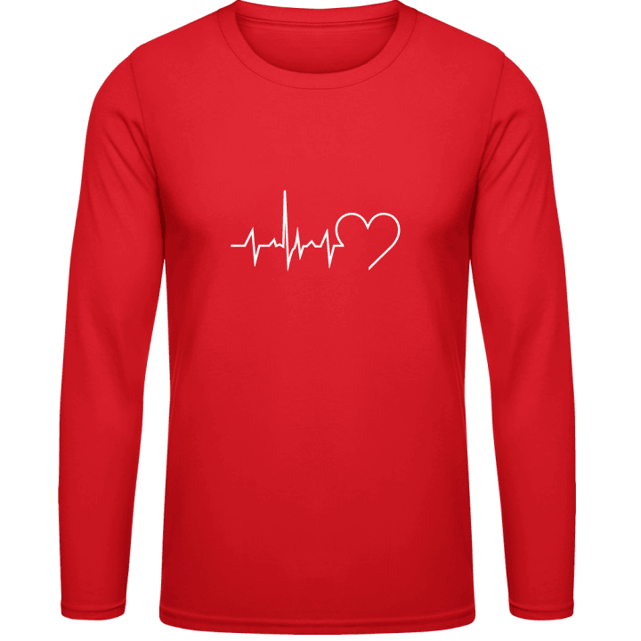 Heartbeat T-shirt à manches longues contain pic