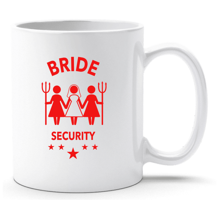 Bride Security Forks Tasse contain pic