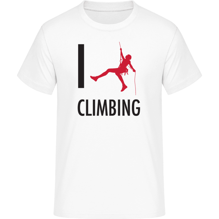 I Love Climbing T-skjorte contain pic