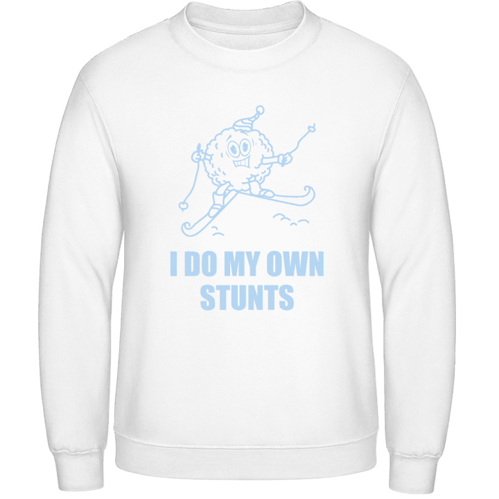 I Do My Own Skiing Stunts Sweatshirt 0 image