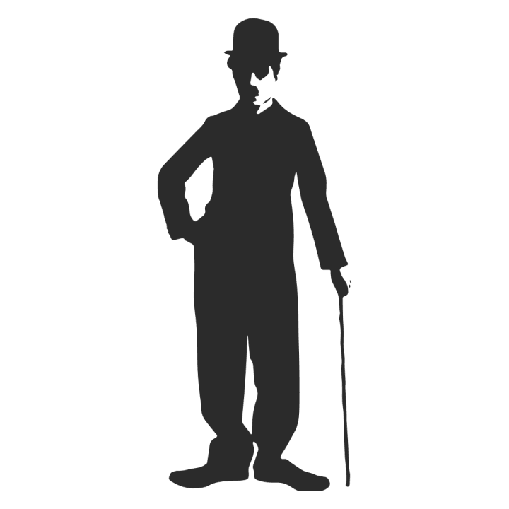 Chaplin Silhouette Kinderen T-shirt 0 image