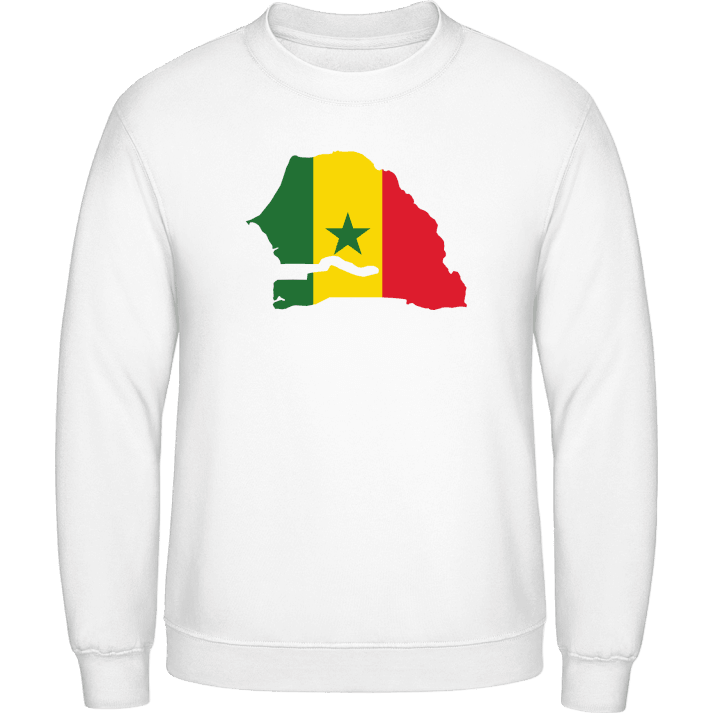 Senegal Map Sweatshirt contain pic
