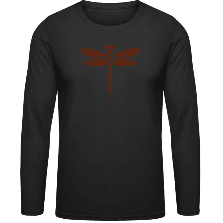 Dragonfly Illustration T-shirt à manches longues 0 image