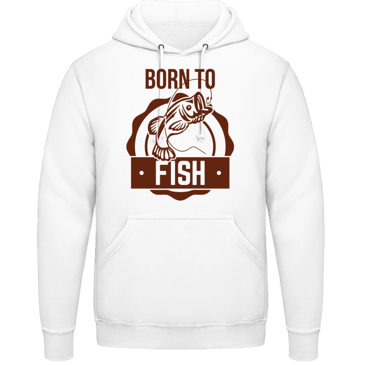 Born To Fish Logo Kapuzenpulli 0 image