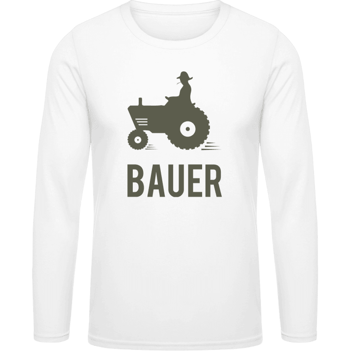 Bauer mit Traktor Långärmad skjorta 0 image