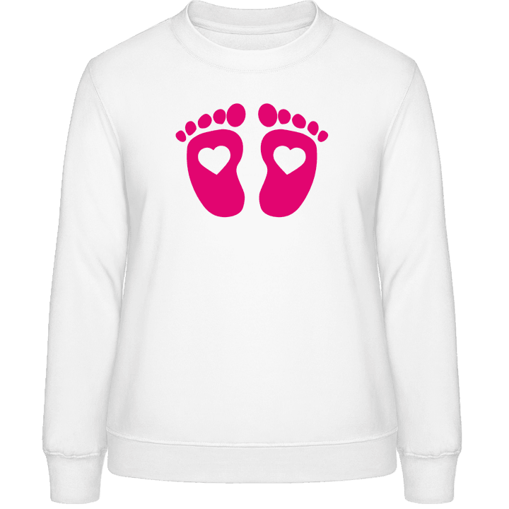 Baby Feet Love Frauen Sweatshirt 0 image