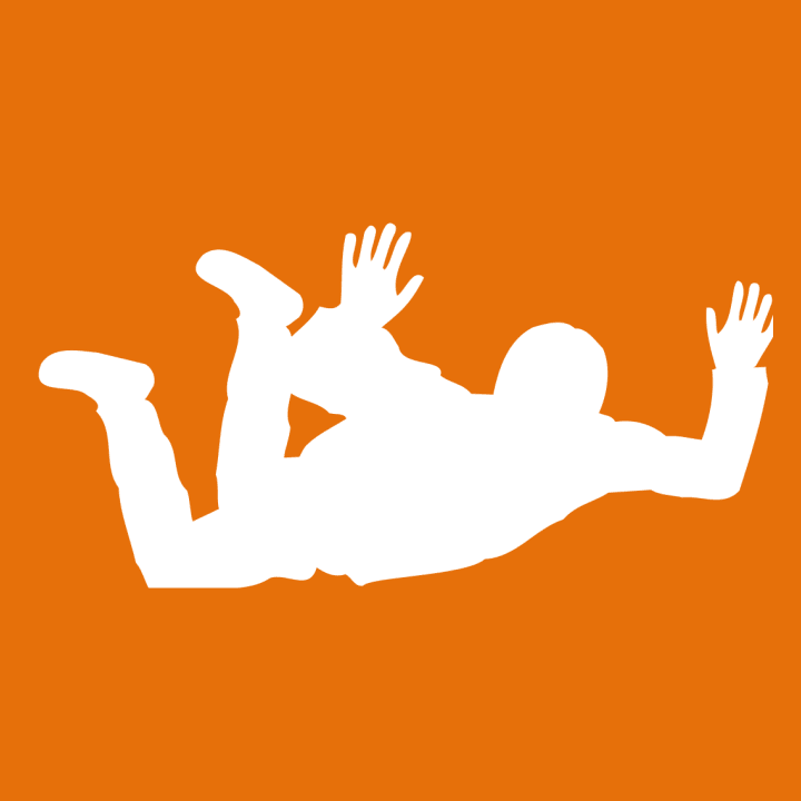 Skydiver Free Fall Silhouette Beker 0 image