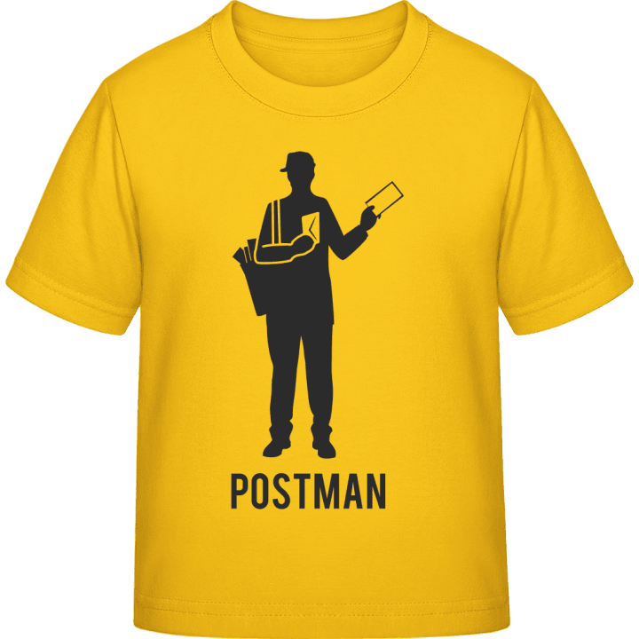 Postman Camiseta infantil contain pic