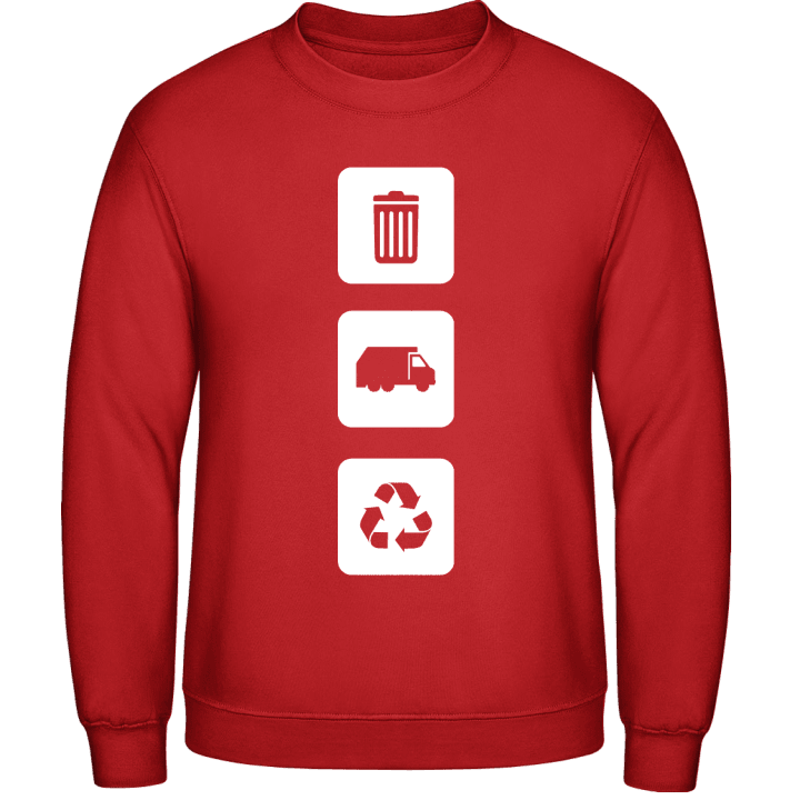 Refuse Collector Icon Sweatshirt contain pic