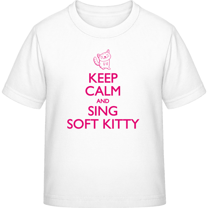 Keep calm and sing Soft Kitty T-shirt för barn 0 image