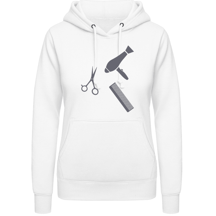 Hairdresser Tools Vrouwen Hoodie contain pic