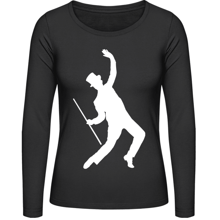 Tap Dancer T-shirt à manches longues pour femmes contain pic