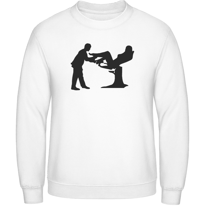 Gynecologist Silhouette Sweatshirt contain pic