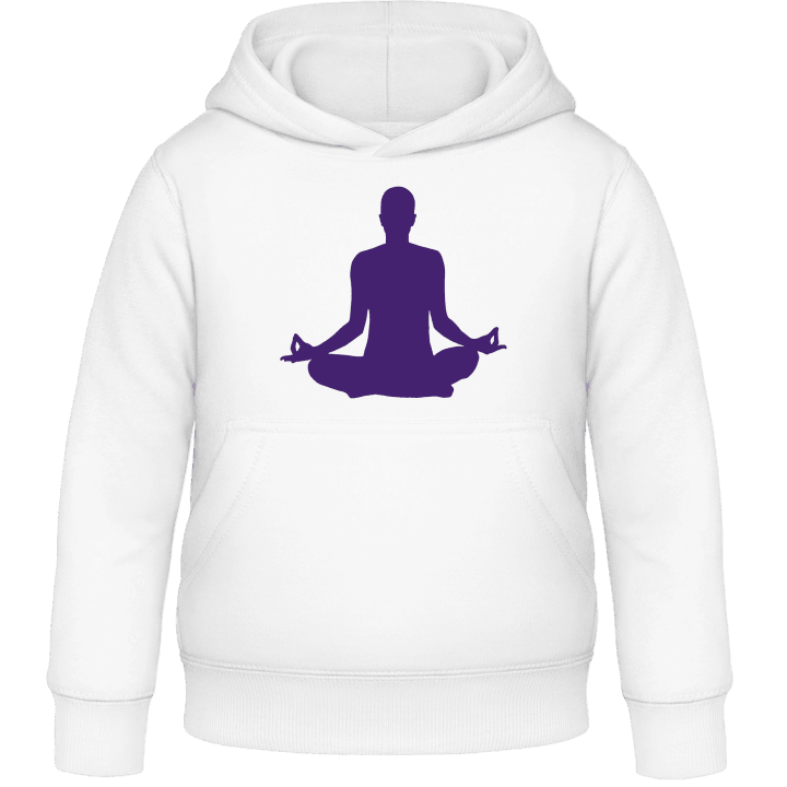 Yoga Meditation Scene Sweat à capuche pour enfants 0 image