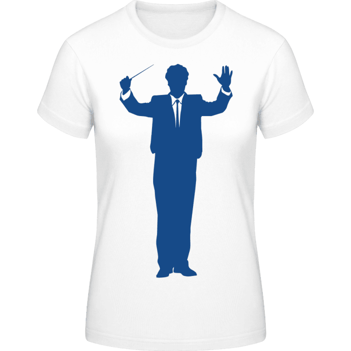 Conductor Silhouette T-shirt för kvinnor contain pic