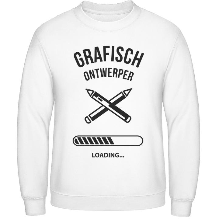 Grafisch ontwerper loading Tröja contain pic