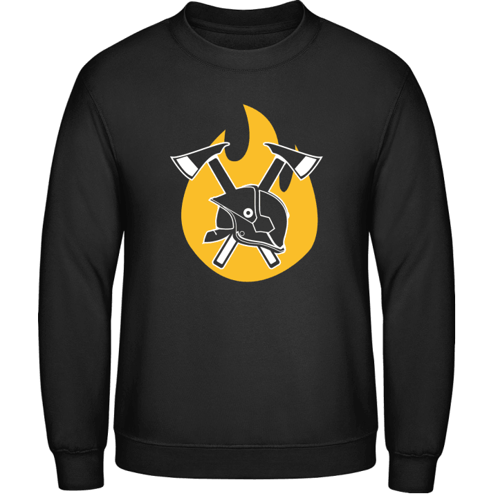 Firefighter Equipment Flame Sweatshirt contain pic